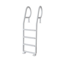 Escalera de resina de repuesto para patio, 24