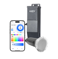 MOOV Mini LED BUNDLE - Light (x1), Transformer & Controller - Lighting System for Inground Pool