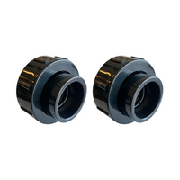 MOOV - Pair of 1.5'' Replacement Unions for Heat Pumps
