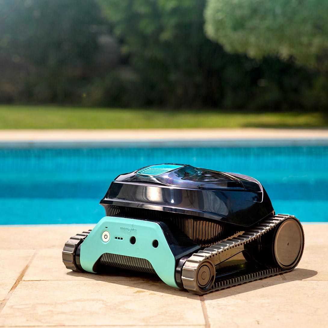 Maytronics Dolphin Liberty 200 - Robot inalámbrico para piscinas enterradas