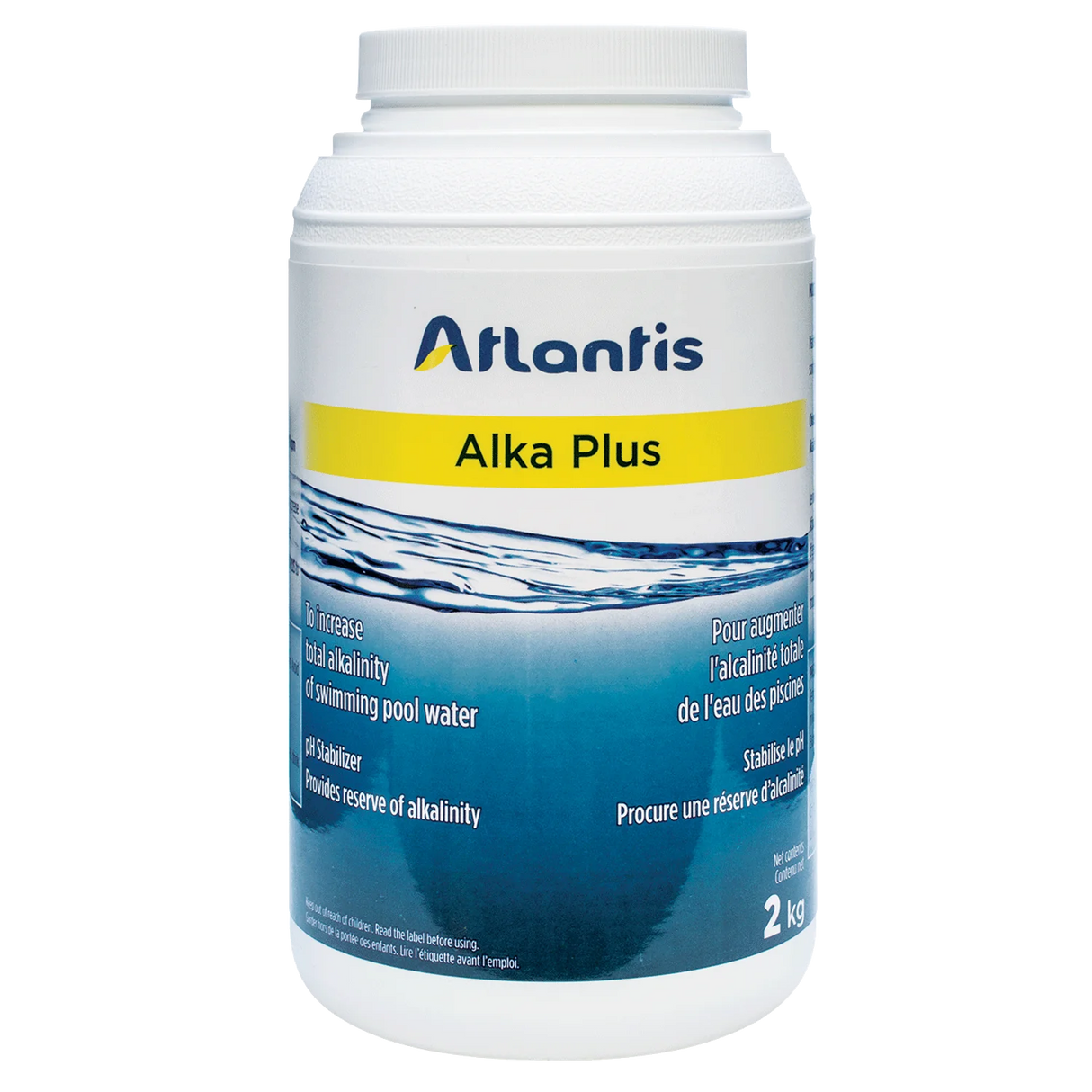 Atlantis ALKA PLUS 2 KG - Augmentateur d’Alcalinité pour Piscine