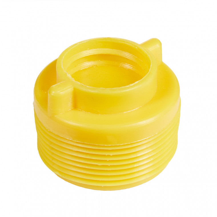 Threaded Plug Yellow 1 1/2''