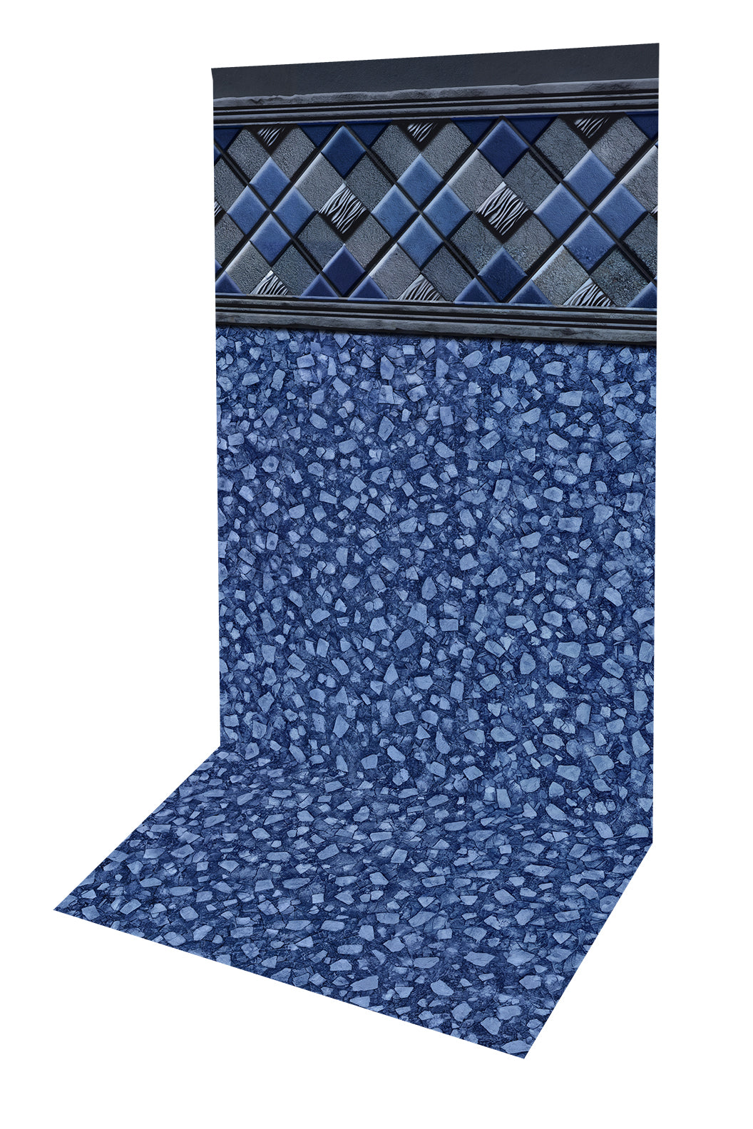 Revestimiento de mosaico Unibead Diamond para piscinas elevadas 