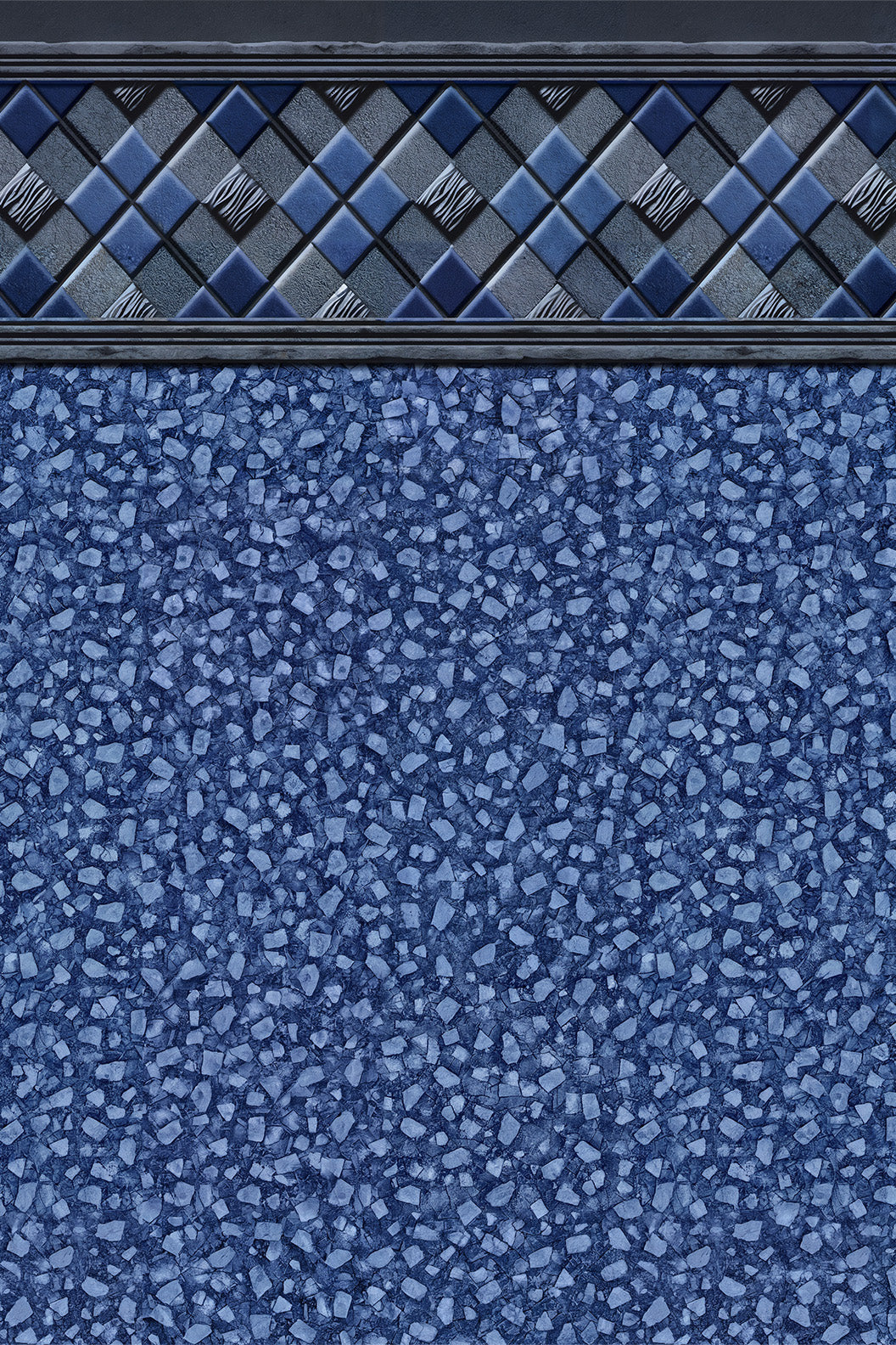 Revestimiento de mosaico Unibead Diamond para piscinas elevadas 