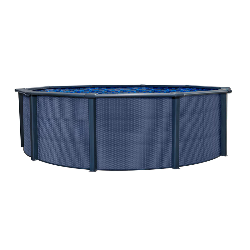 Piscina elevada de resina GoPool SKY de 18 pies con pared de 52 pulgadas 