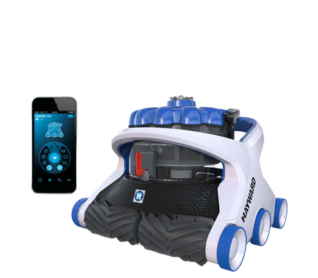 Hayward AquaVac 650 Automatic Cleaner - Trolley and Bluetooth included
