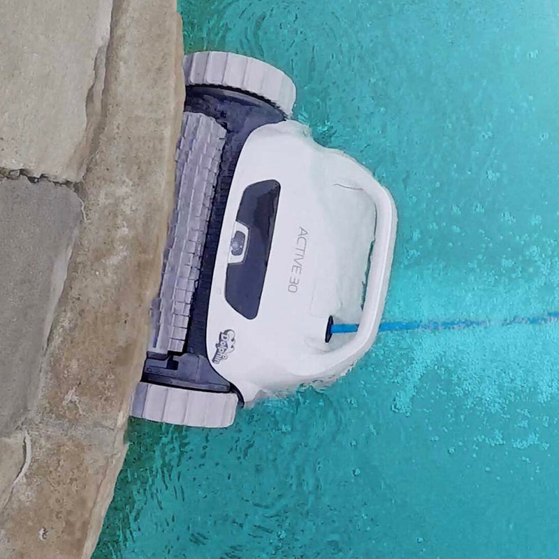 Dauphin Active 30 avec Caddy pour Piscine Creusée - Bluetooth