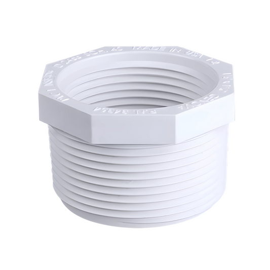 Reducing Ring (Male Screwed x Female Screwed) - PVC Schedule 40 White