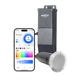MOOV Mini LED BUNDLE - Light (x1), Transformer & Controller - Lighting System for Inground Pool