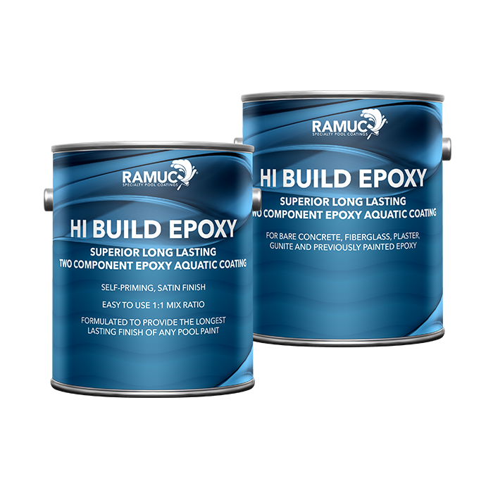 Pintura epoxi de grado comercial RAMUC Hi-Build, 2 unidades de 3,78 l (2 galones)