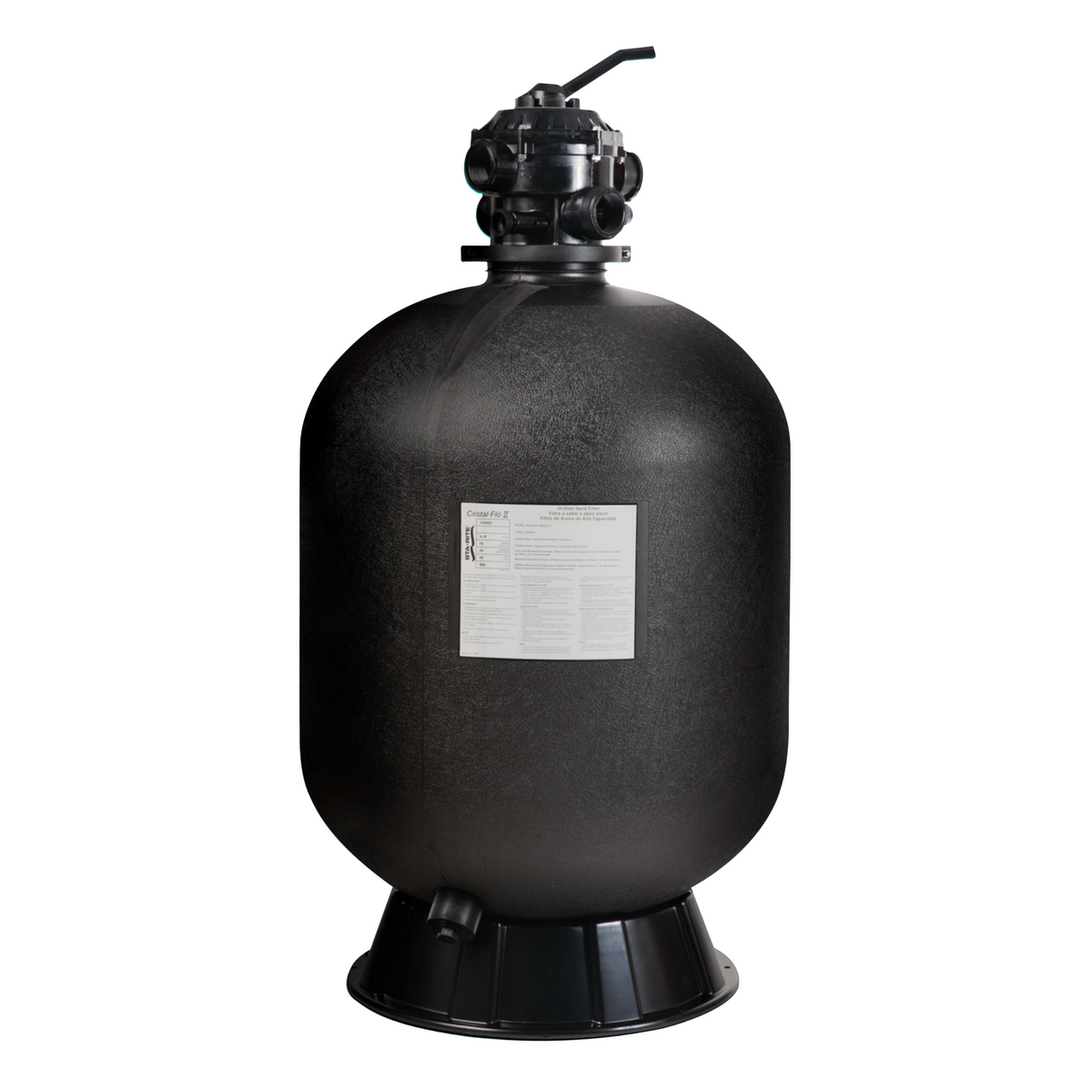Pentair Cristal Flo II Sand Filter - Top Mount