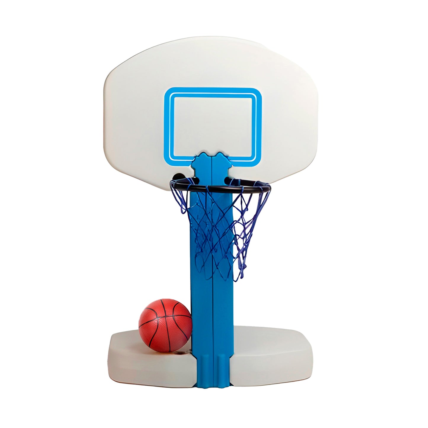 2 in 1 pool toy for basketball and volleyball