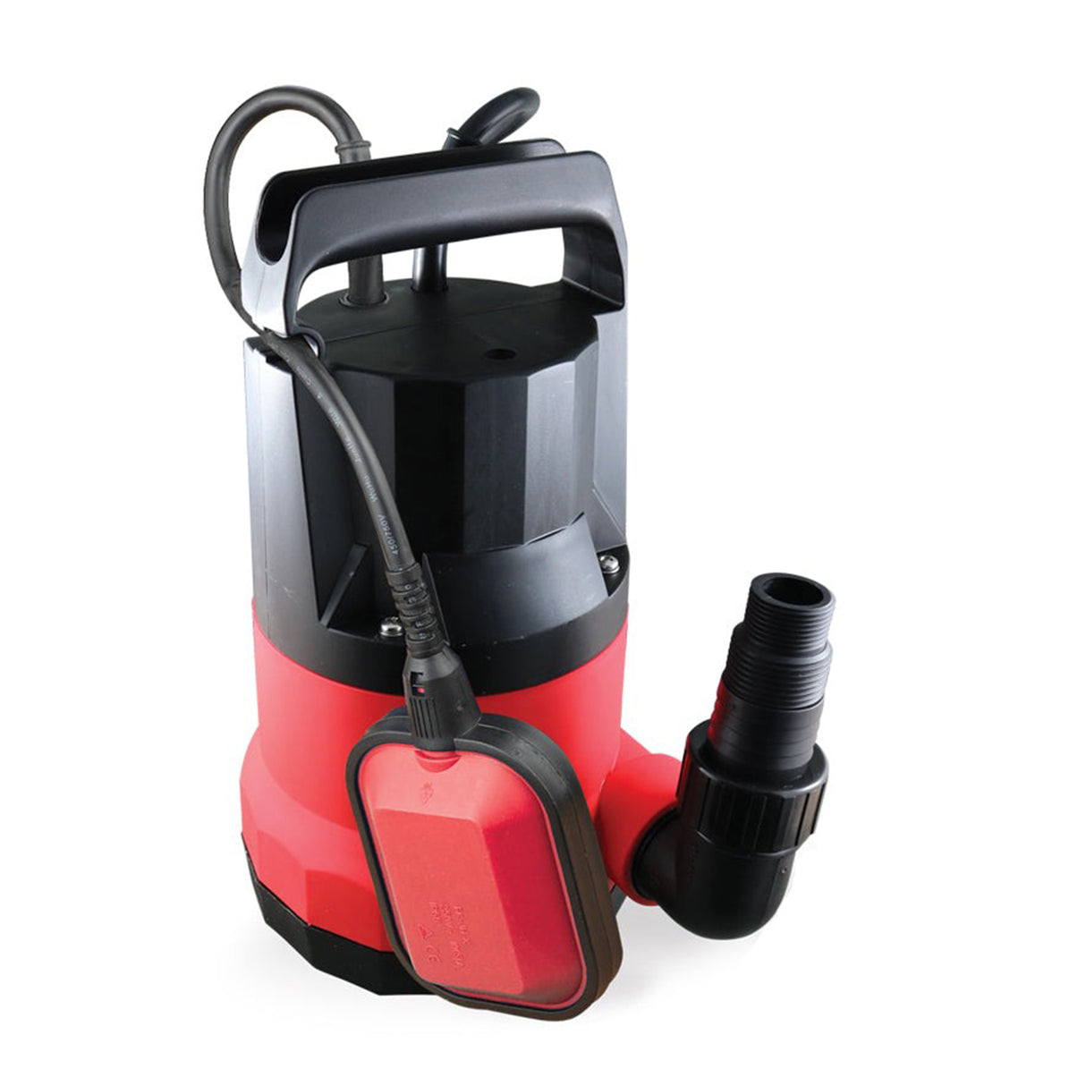 Bomba sumergible de 1/3 HP con flotador; Capacidad 6000 L/h
