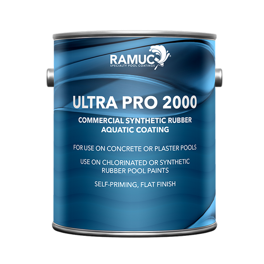 Pintura de caucho de grado comercial RAMUC Ultra Pro 2000, 3,78 l (1 galón)