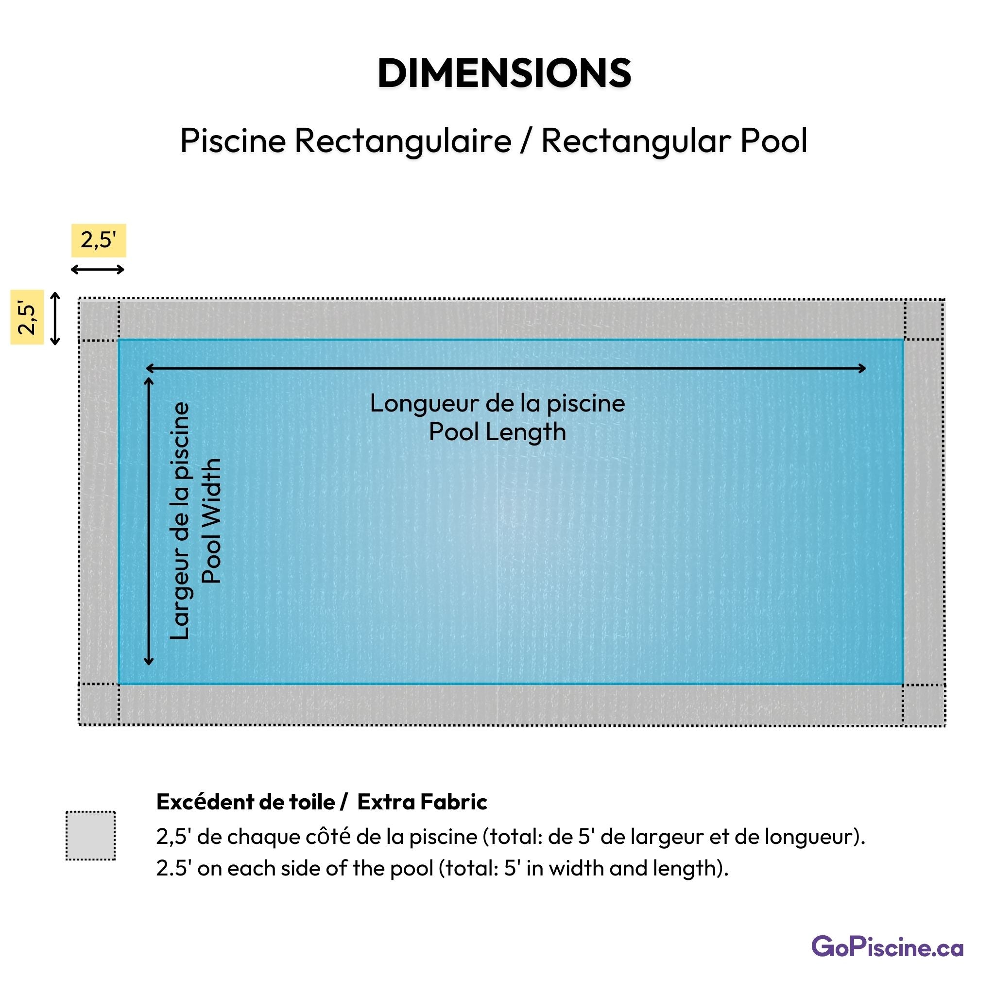 Red de malla para piscinas enterradas