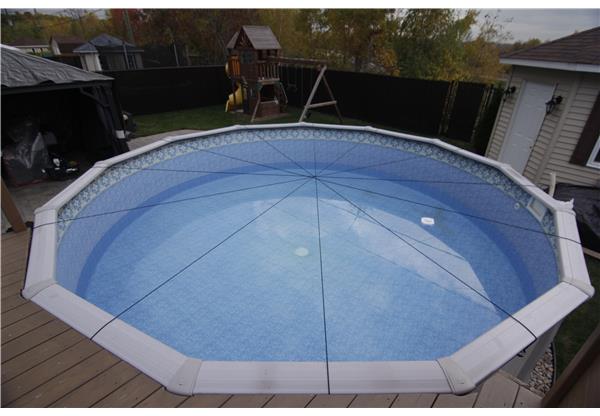 Système d'Élastiques pour Filet Mesh de Piscine Hors-Terre
