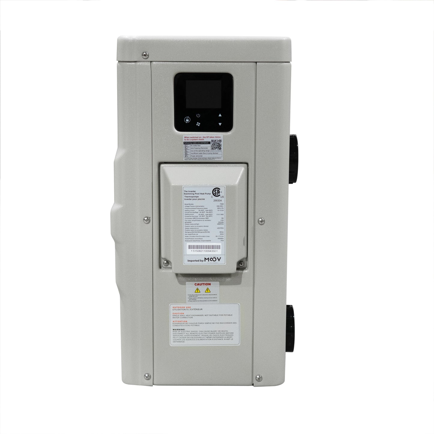 Bomba de calor de velocidad variable MOOV Inverter de 65.000 BTU