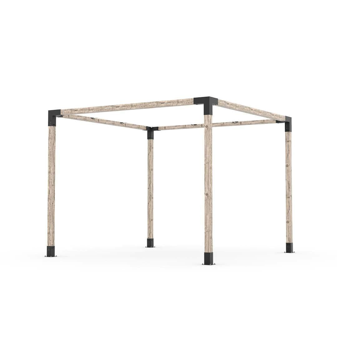 Pergola Kit with SHADE SAIL for 4x4 Wooden Posts