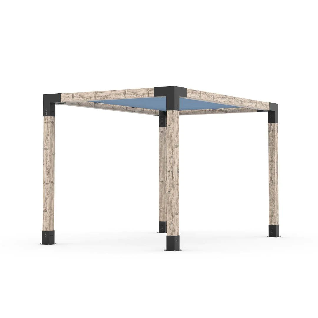 Pergola Kit with SHADE SAIL for 6x6 Wooden Posts