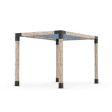 Pergola Kit with SHADE SAIL for 6x6 Wooden Posts