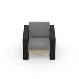Small modern Muskoka chair with cushions