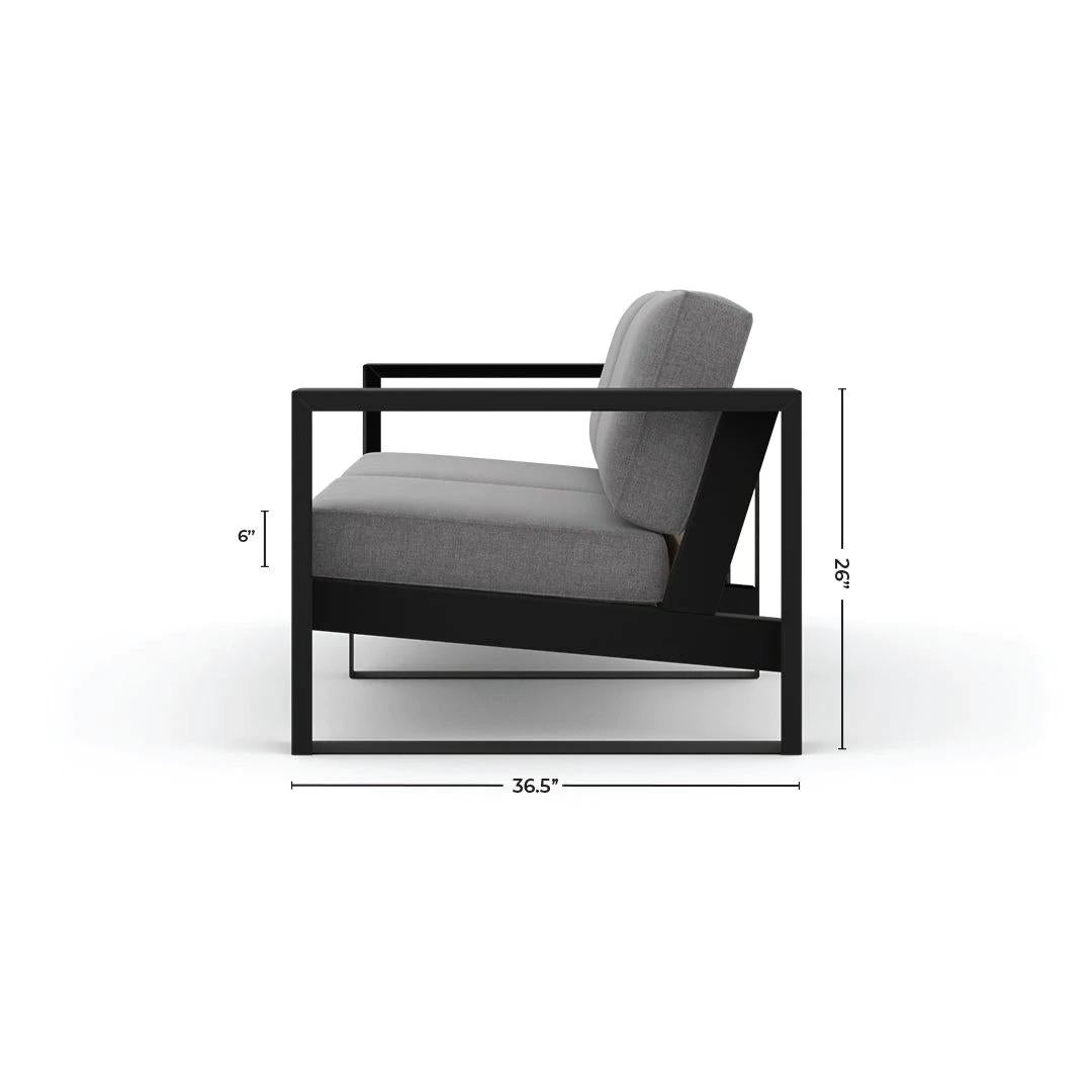 Modern Muskoka Sofa Set with Cushions