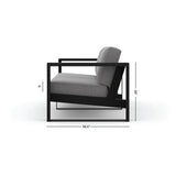Modern Muskoka Sofa Set with Cushions