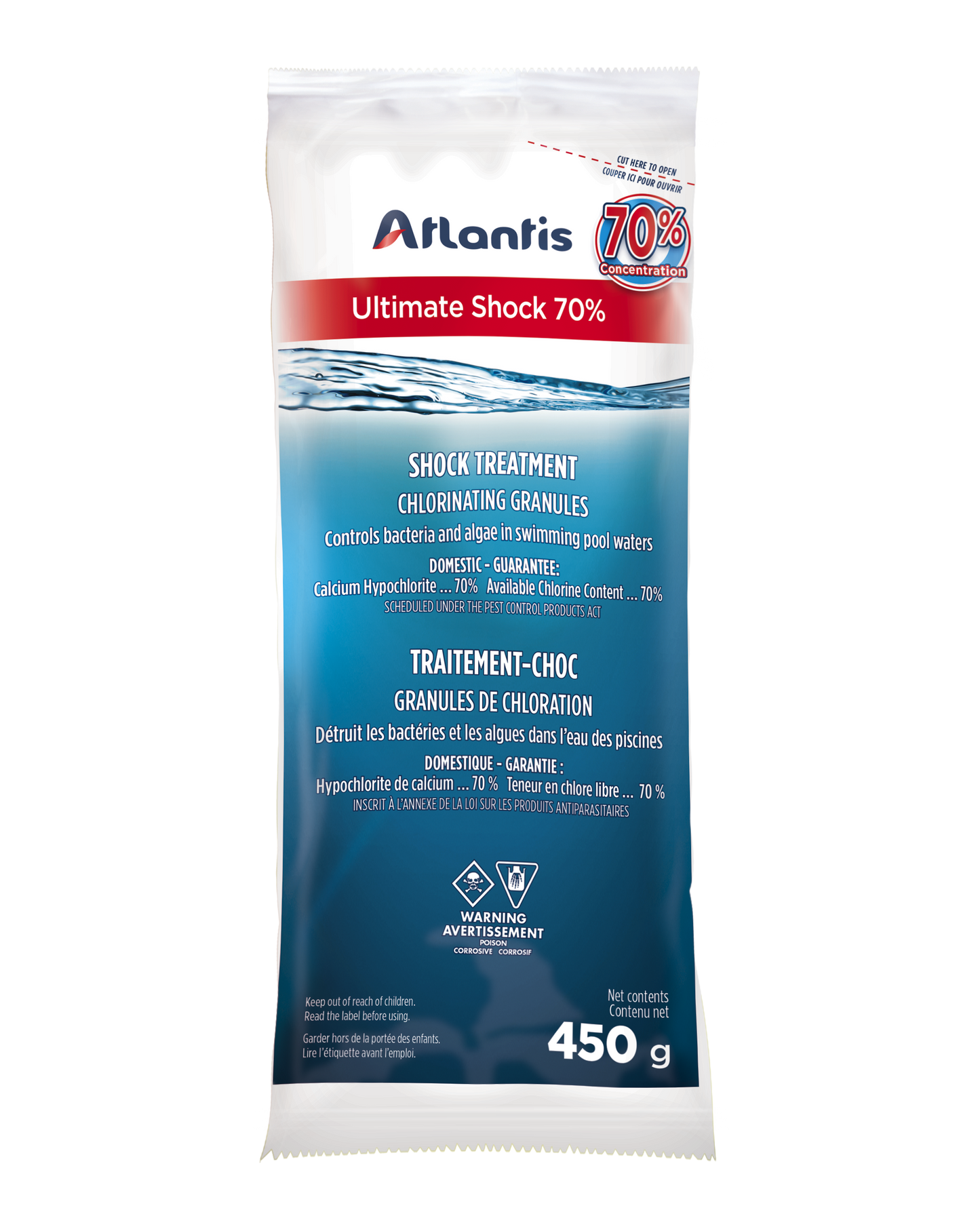 Shock Treatment with Chlorine - ULTIMATE SHOCK 70%