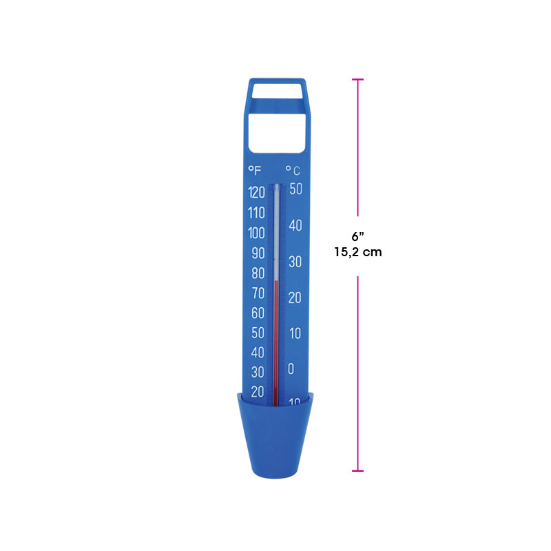 Thermomètre en polymère économique de 15,2cm (6 po)