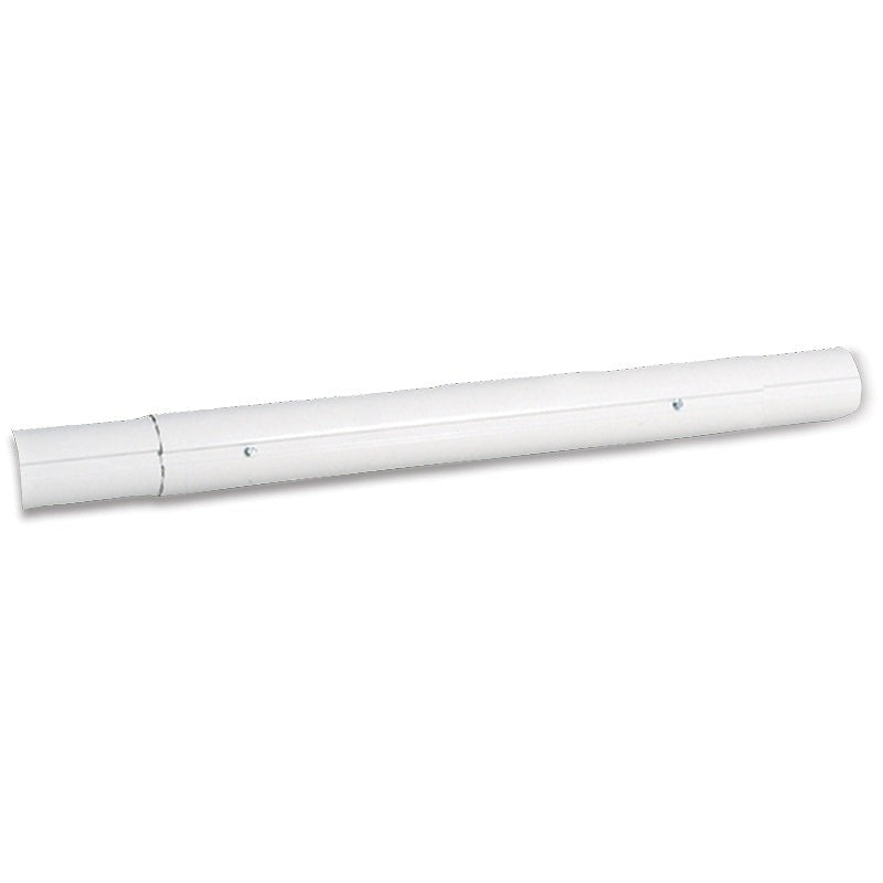 3-section telescopic tube x 245 cm (96 in), dia. 7.6 cm (3 in)