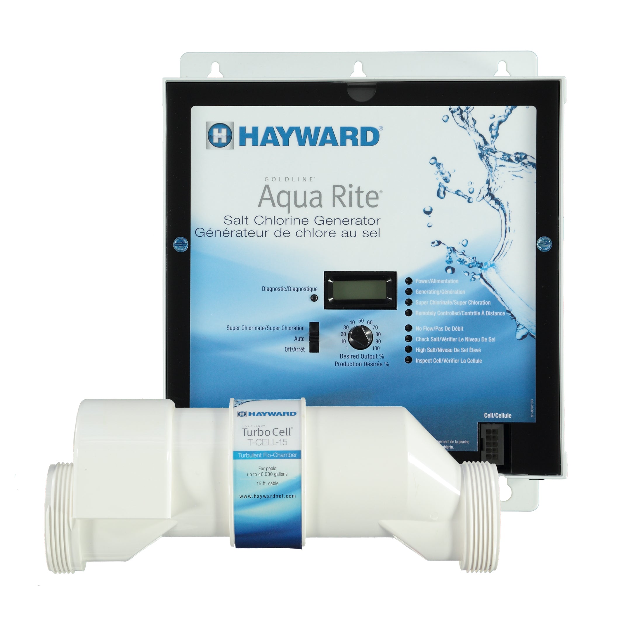 Hayward AquaRite XL (con TurboCell 15 - 150.000 l/40.000 galones)