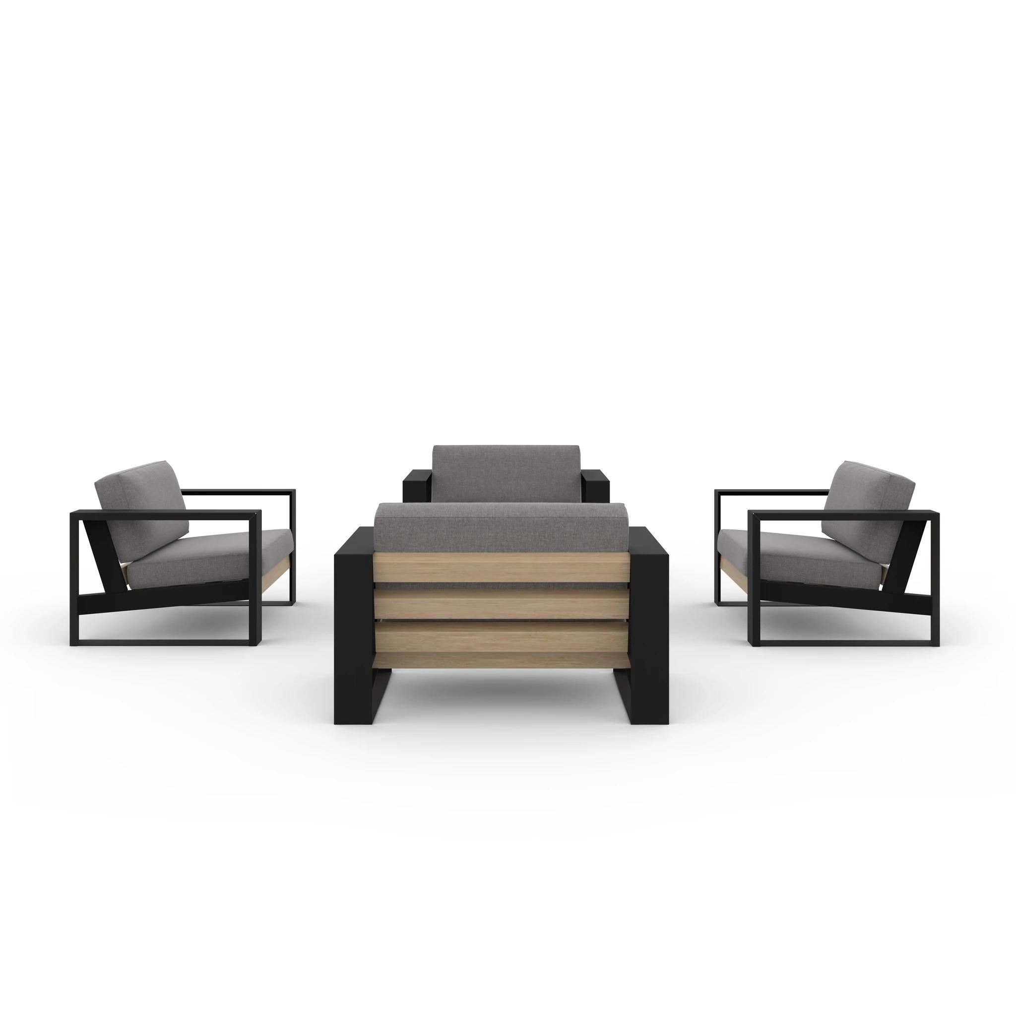 5 Piece Modern Muskoka Chair Set