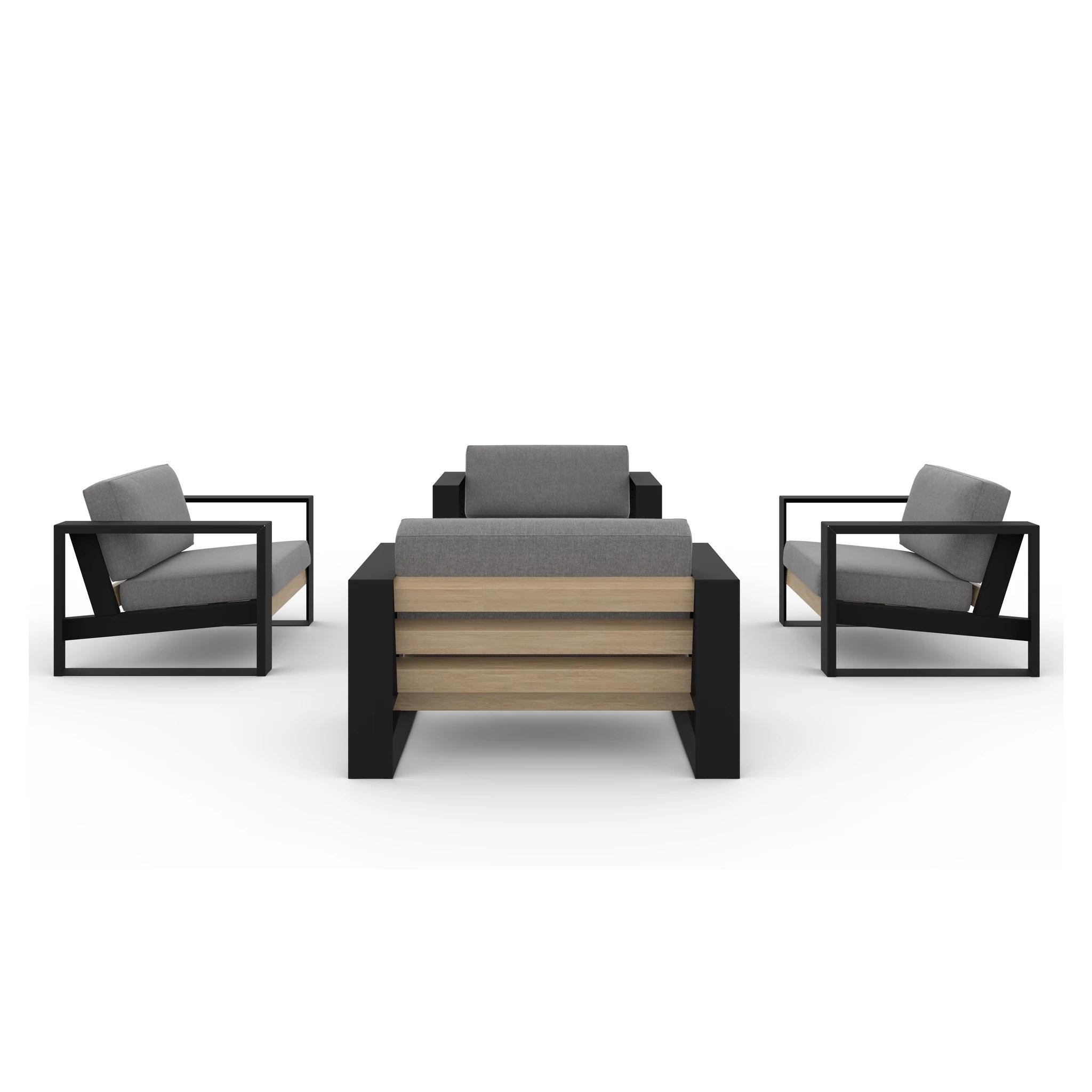 5 Piece Modern Muskoka Chair Set