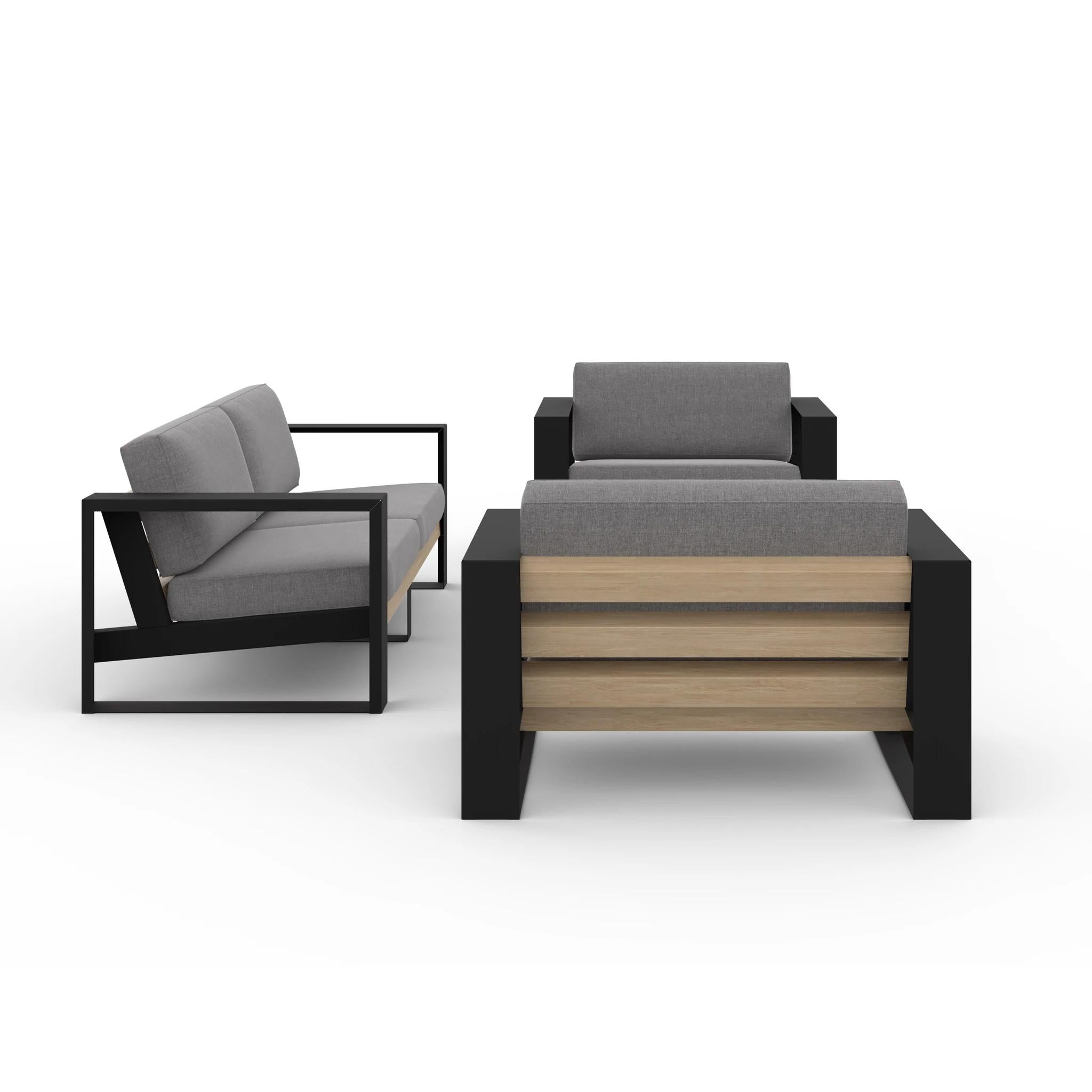 Modern Muskoka 4 Piece Sofa Set