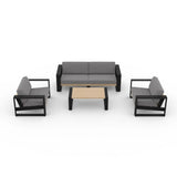 Modern Muskoka 4 Piece Sofa Set