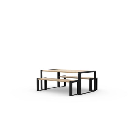 Modern Muskoka 3 Piece Outdoor Dining Set