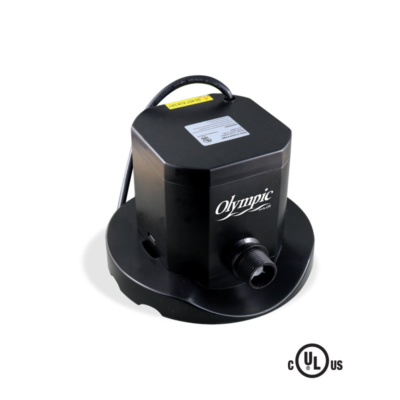 Pompe submersible avec arrêt automatique 1/3 HP - Capacité 3028 L/Hr.