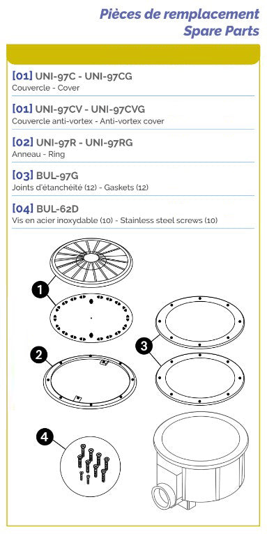 Tornillos de acero inoxidable (10)