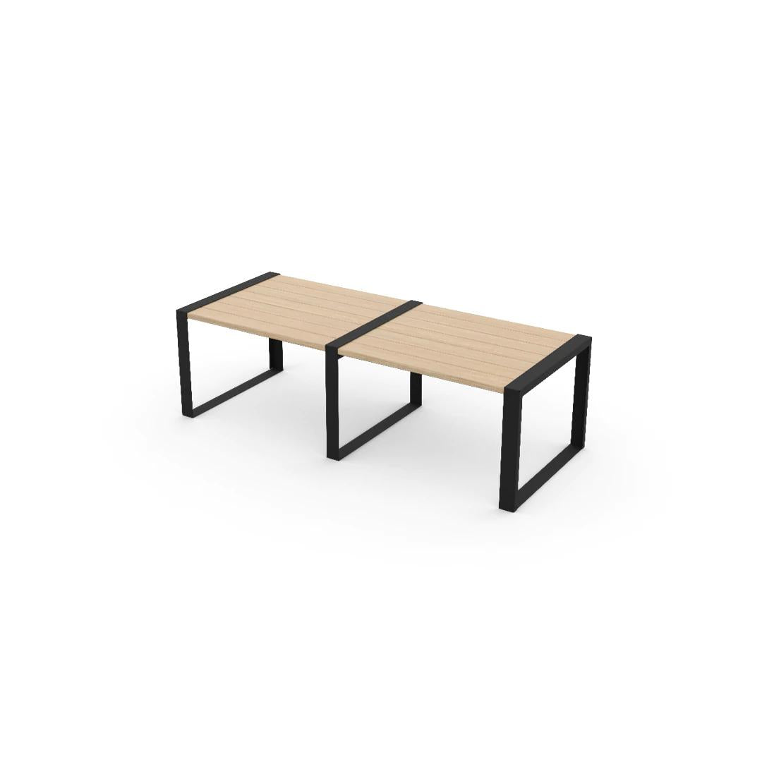 Modern Muskoka Elongated Dining Table Set